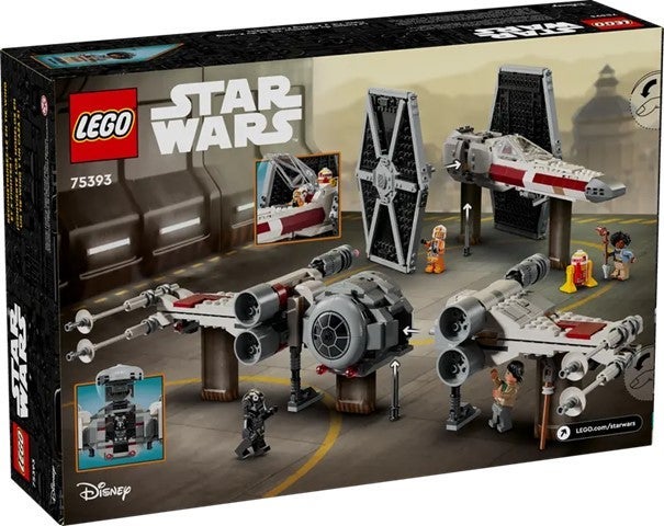 Lego Kombimodell med TIE Fighter og X-Wing 75393