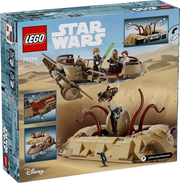 Lego Desert Skiff og Sarlacc Pit 75396