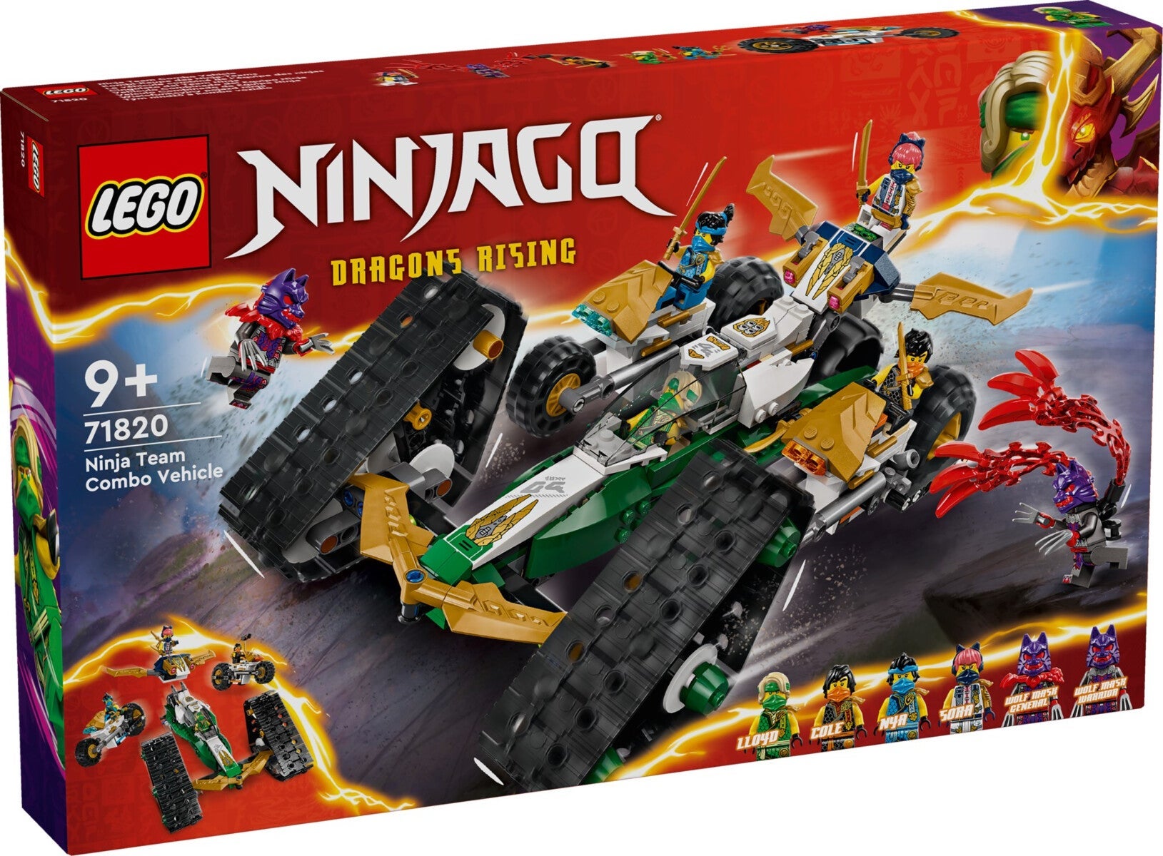 Lego Ninjaenes kombikjøretøy 71820