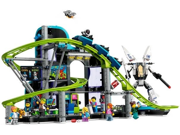 Lego Robotverden med berg-og-dal-bane 60421