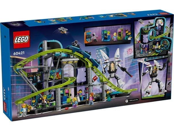 Lego Robotverden med berg-og-dal-bane 60421