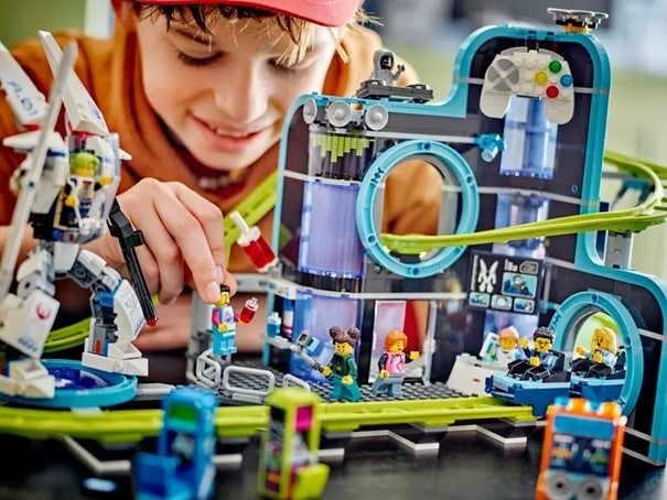 Lego Robotverden med berg-og-dal-bane 60421