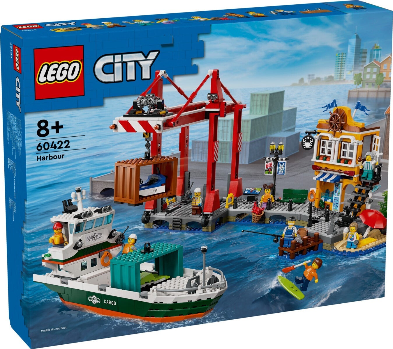 Lego Havneområde med lasteskip 60422