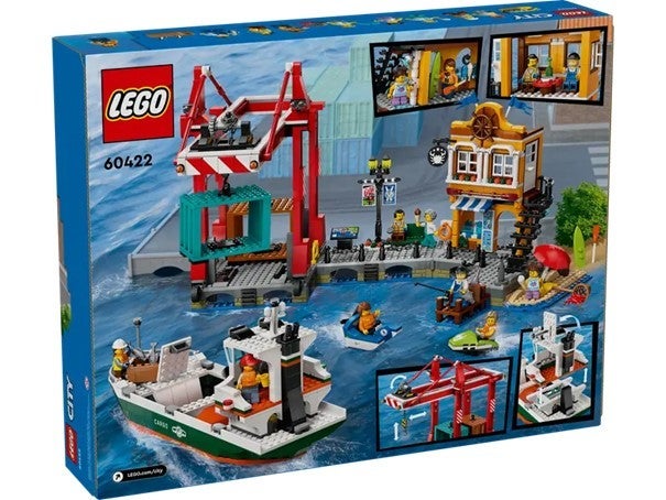 Lego Havneområde med lasteskip 60422