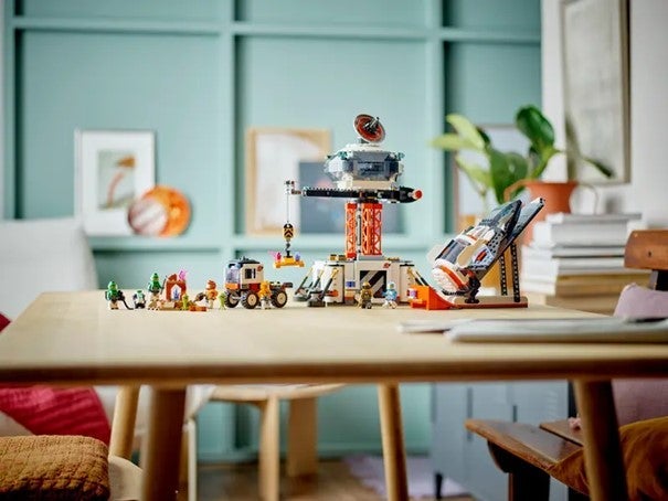 Lego Rombase og utskytningsrampe for rakett 60434