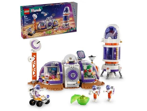 Lego Rombase og rakett på Mars 42605