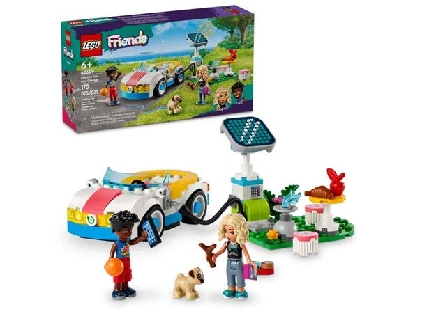 Lego Elbil og ladestasjon 42609