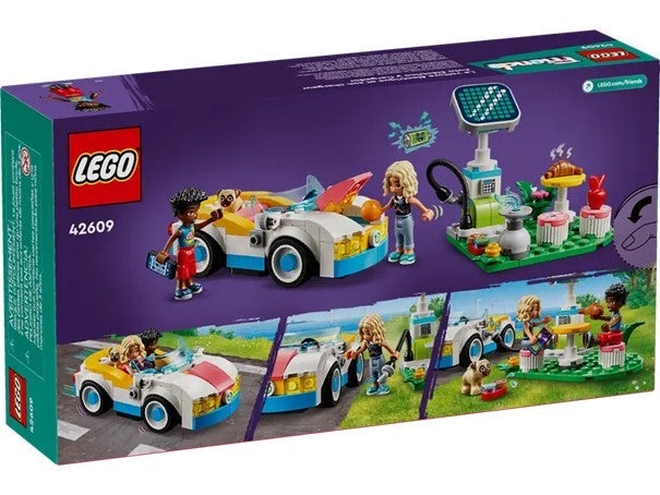 Lego Elbil og ladestasjon 42609