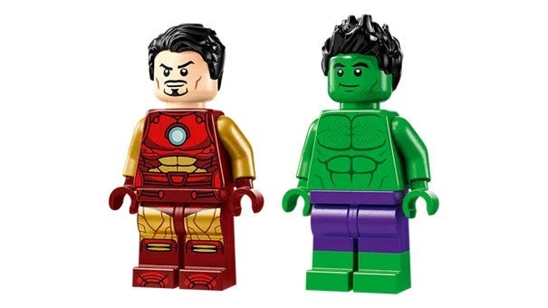 Lego Iron Man with Bike and The Hulk 76287