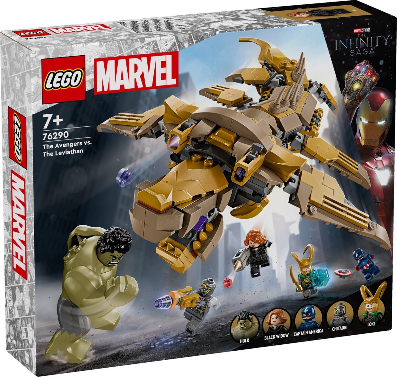 Lego The Avengers mot Leviathan 76290