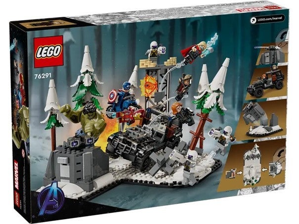 Lego The Avengers samles: Age of Ultron 76291