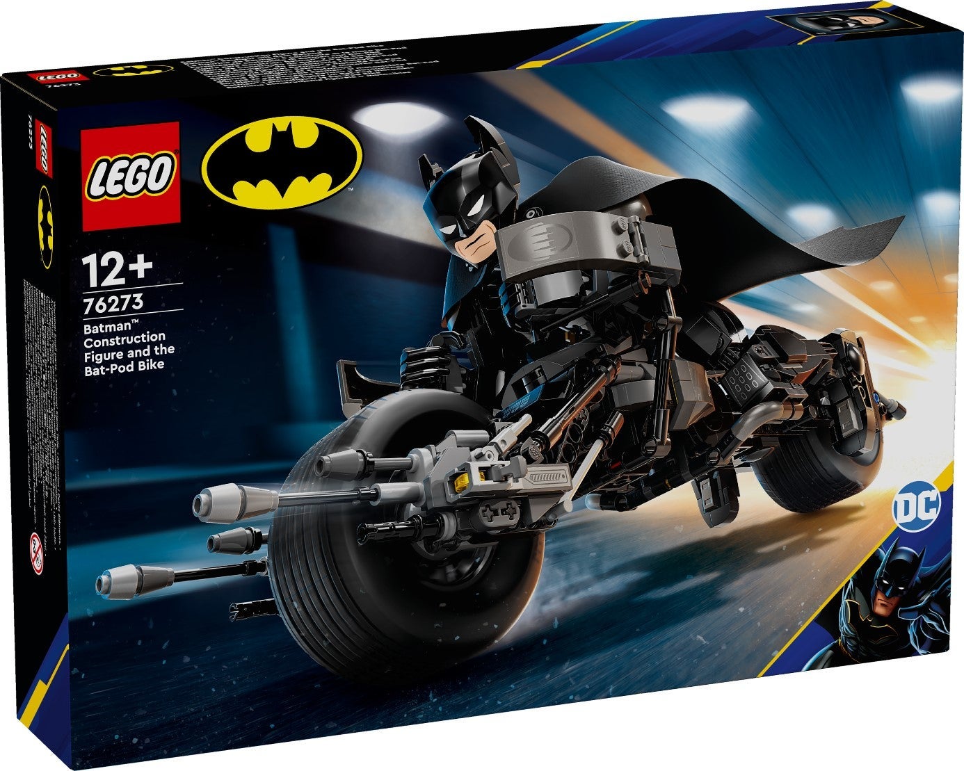 Lego Byggbar Batman-figur og batpod-sykkelen 76273