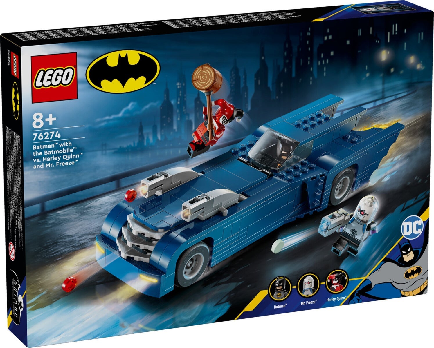 Lego Batman mot Harley Quinn og Mr. Freeze 76274