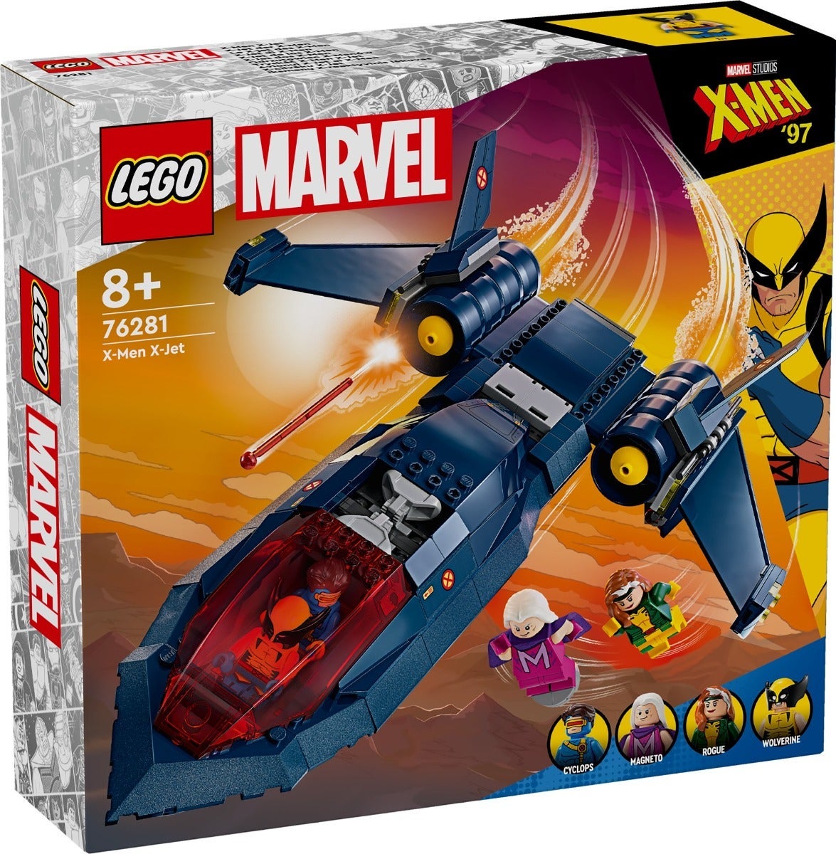 Lego X-Mens X-Jet 76281