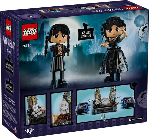 Lego Figur av Wednesday Addams 76780