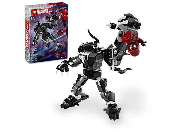 Lego Venom-robot mot Miles Morales 76276