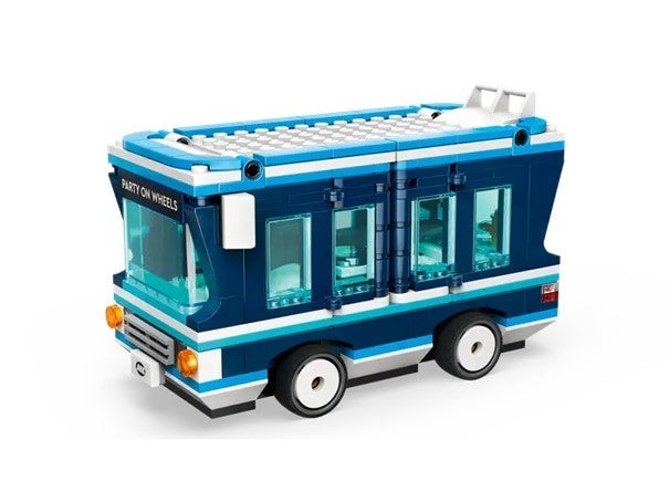 Lego Minions' festbuss med musikkanlegg 75581