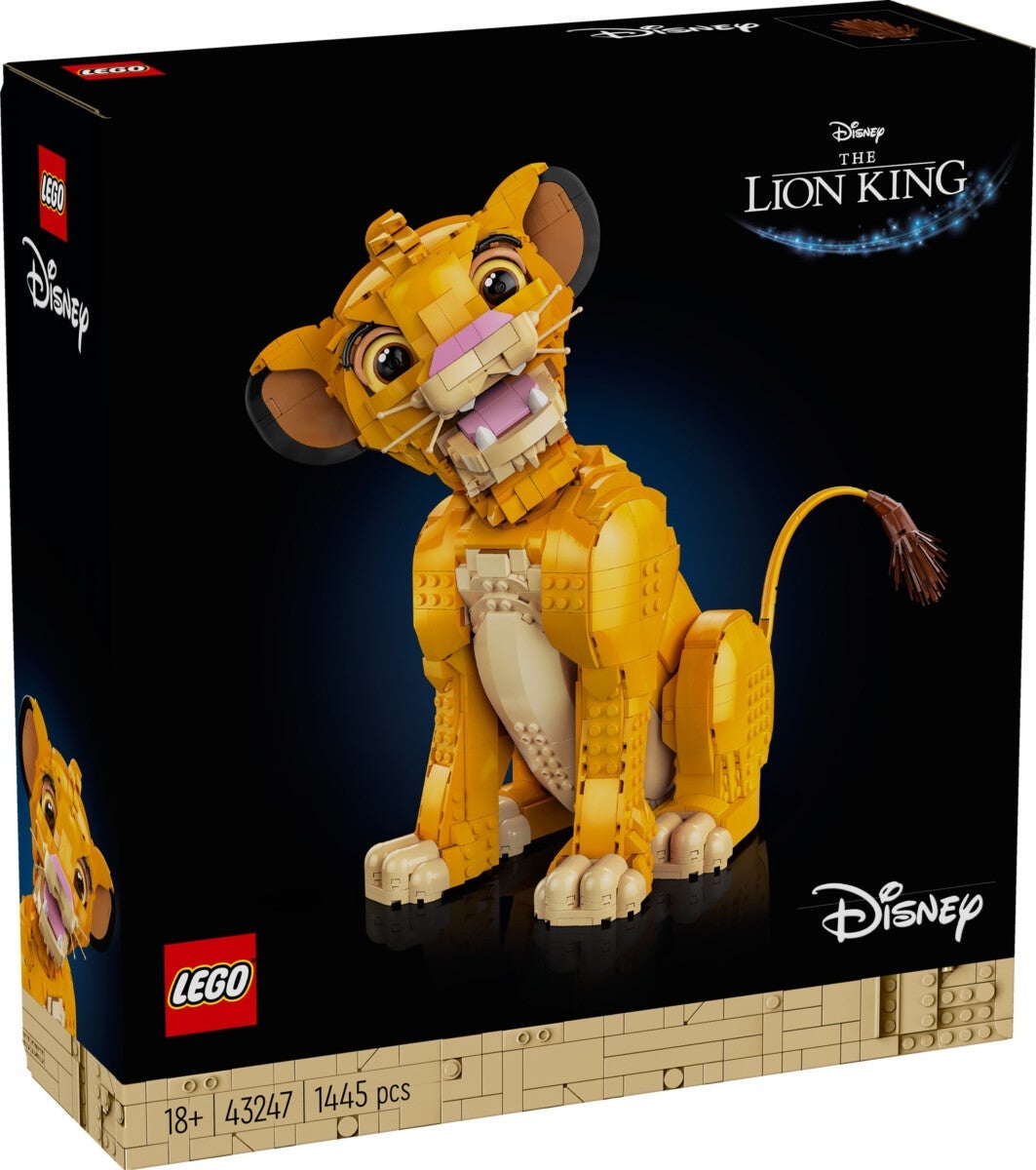 Lego Løvenes konge, Simba, som ung 43247
