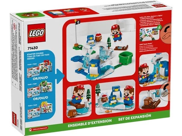Lego Ekstrabanesett penguinfamiliens vinter 71430