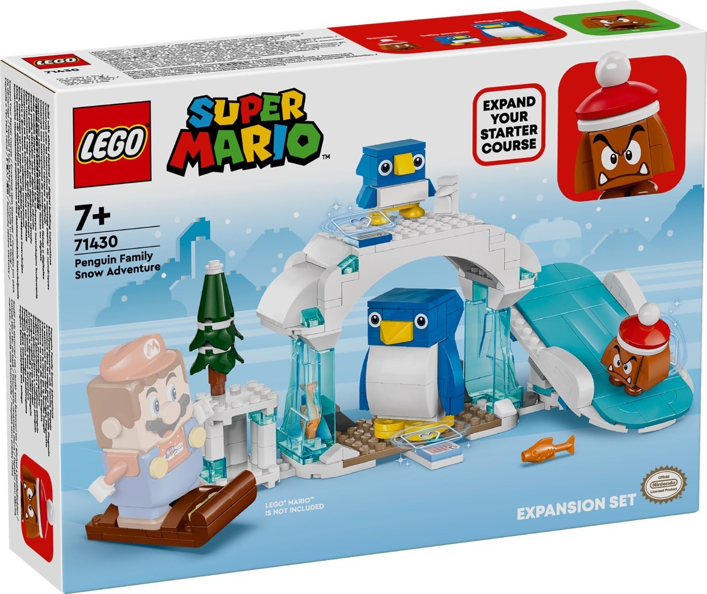 Lego Ekstrabanesett penguinfamiliens vinter 71430