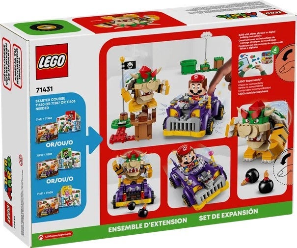 Lego Ekstrabanesettet Bowsers muskelbil 71431