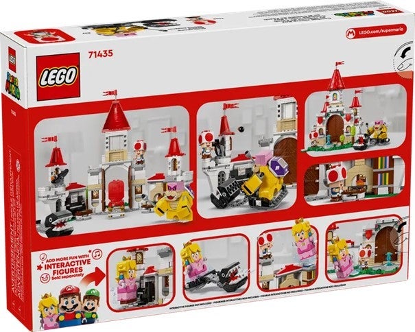 Lego Kjemp mot Roy ved slottet til Peach 71435