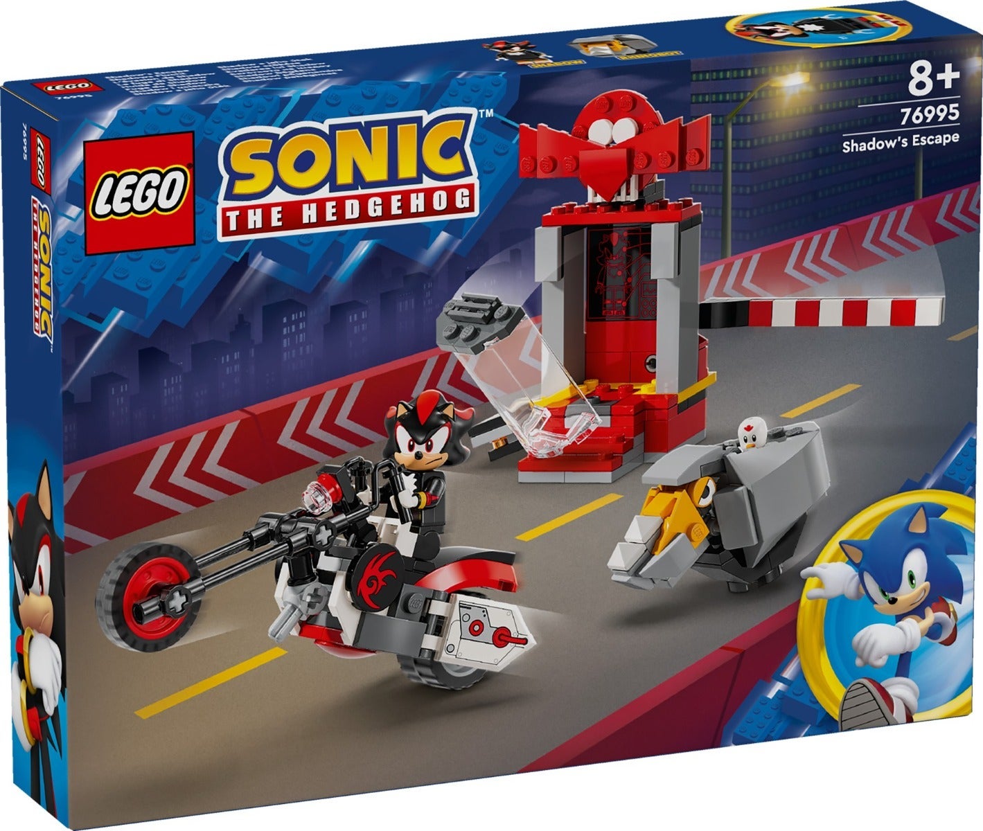 Lego Shadow the Hedgehog på rømmen 76995