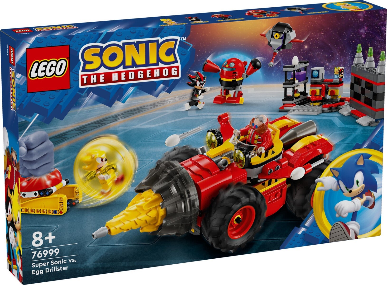 Lego Super Sonic mot Egg Drillster 76999