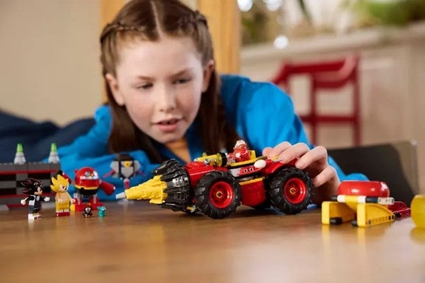 Lego Super Sonic mot Egg Drillster 76999