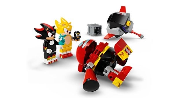 Lego Super Sonic mot Egg Drillster 76999