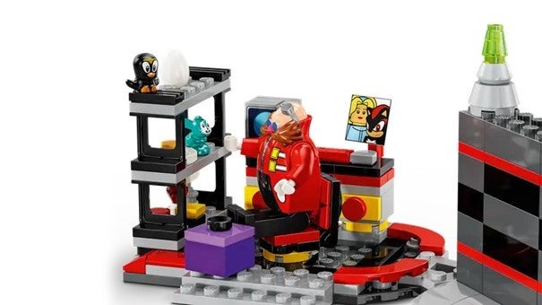 Lego Super Sonic mot Egg Drillster 76999