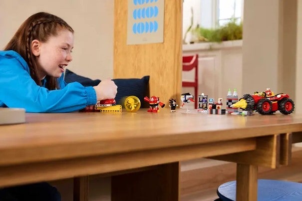 Lego Super Sonic mot Egg Drillster 76999