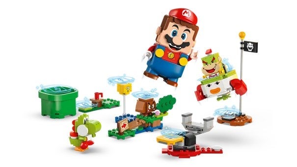 Lego På eventyr med interaktive LEGO Mario 71439