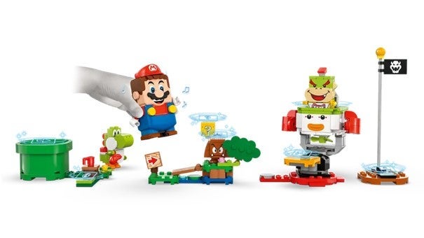 Lego På eventyr med interaktive LEGO Mario 71439