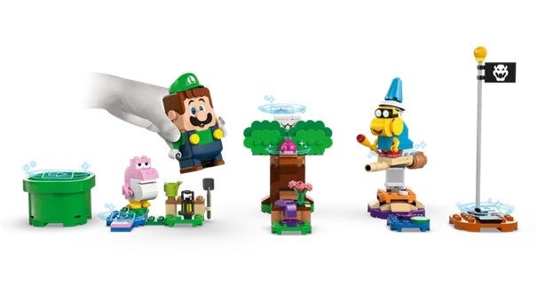 Lego På eventyr med interaktive LEGO Luigi 71440