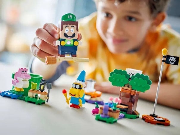 Lego På eventyr med interaktive LEGO Luigi 71440