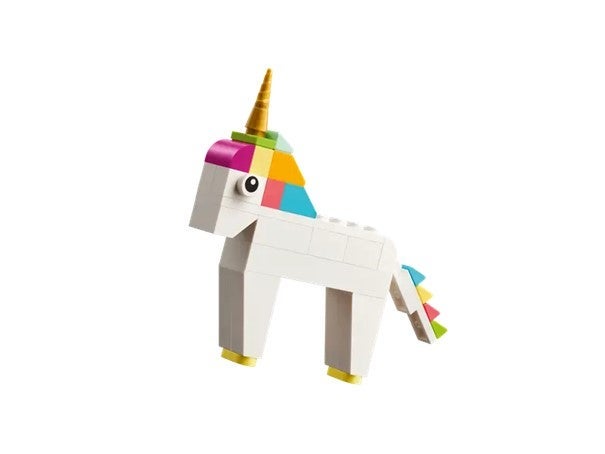 Lego Kreativ bygging med fargerike klosser