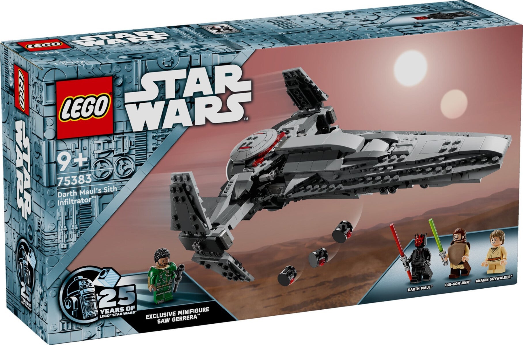 Lego Darth Mauls Sith Infiltrator 75383