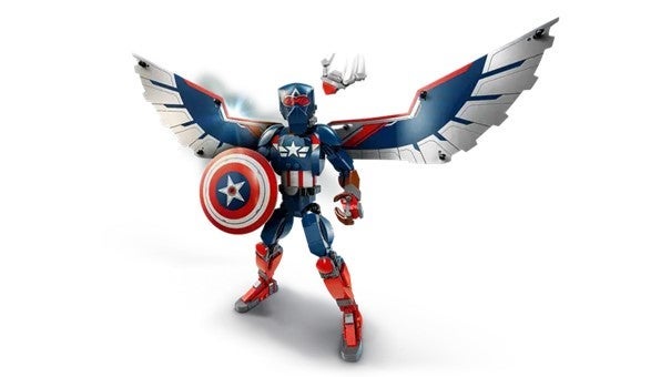Lego Byggbar figur av nye Captain America 76296