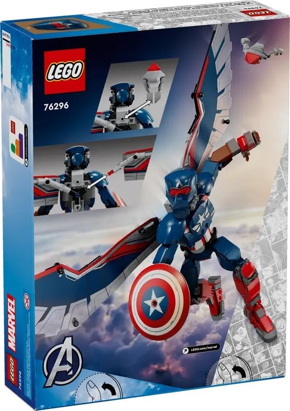 Lego Byggbar figur av nye Captain America 76296