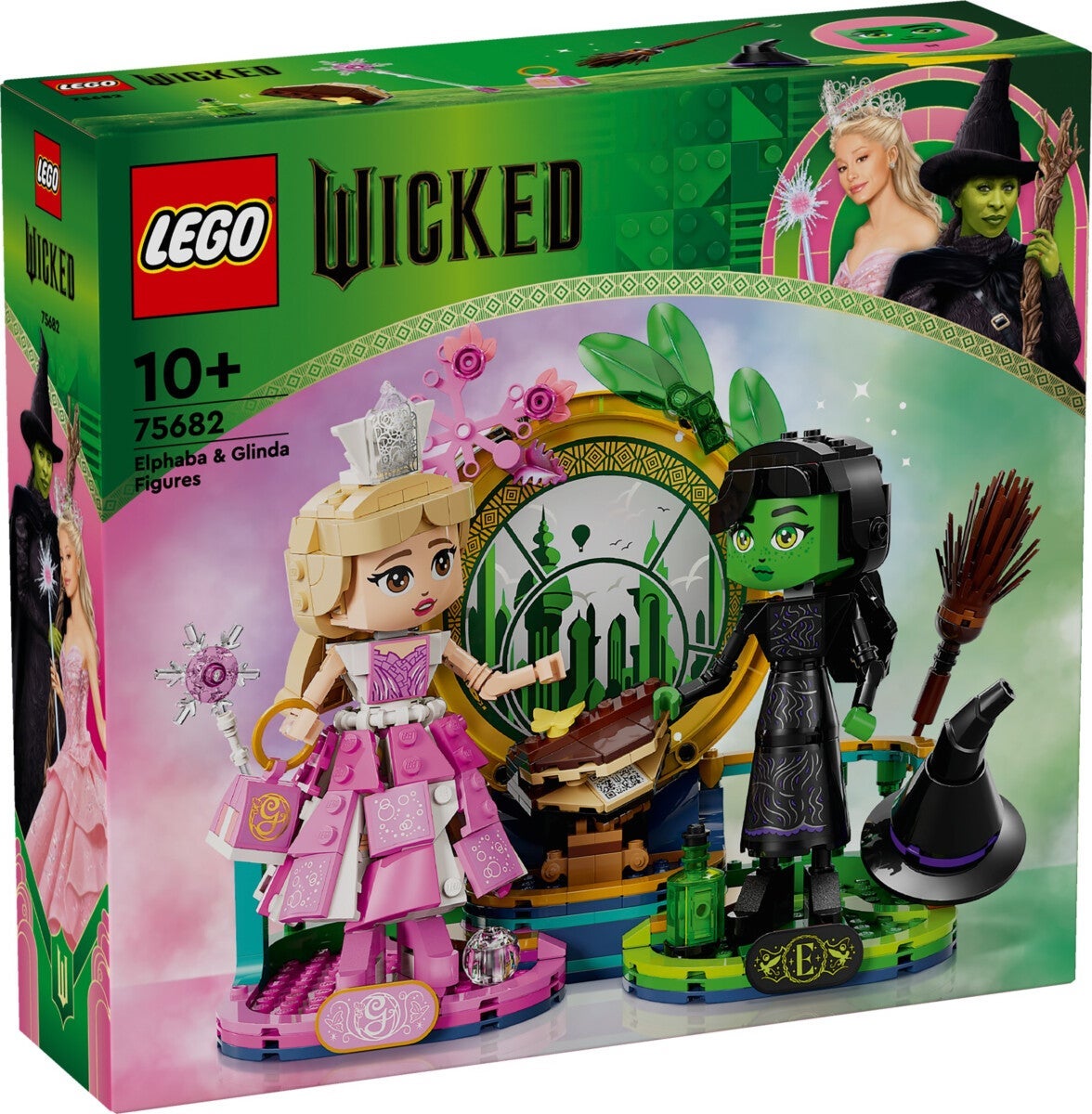 Lego Figurer av Elphaba og Glinda 75682
