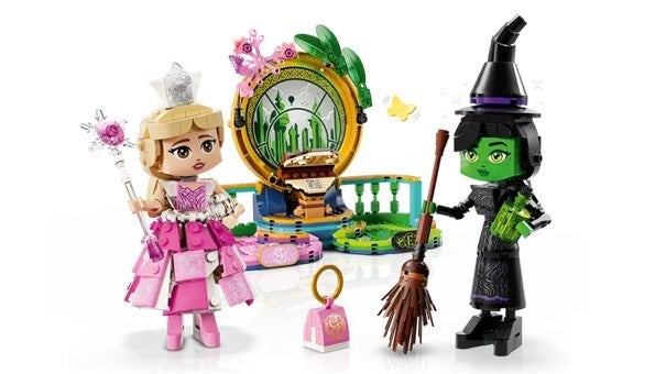 Lego Figurer av Elphaba og Glinda 75682