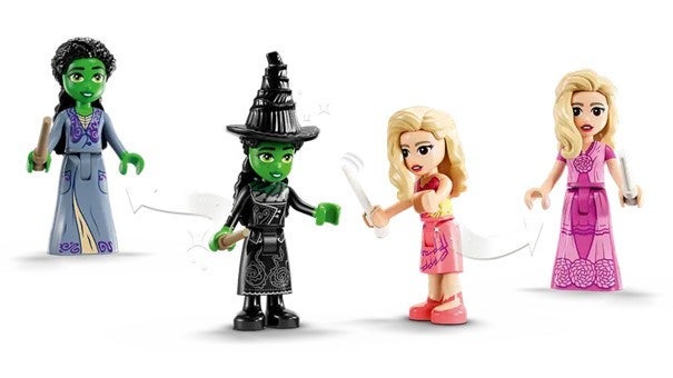 Lego Glinda og Elphabas studentrom 75683