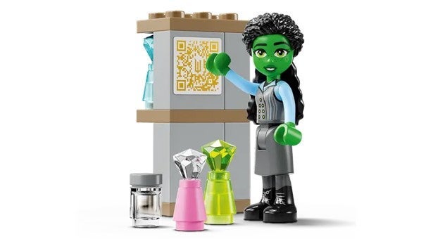 Lego Glinda Elphaba og Nessarose på Shiz Uni 75681