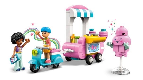 Lego Sukkerspinnkiosk og scooter 42643
