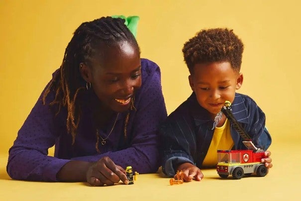 Lego Brannbil med stige 60463