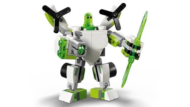 Lego Eventyr med Z-Blobs robot og fartøy 71487
