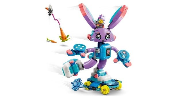 Lego Izzie og gaming-kaninen Bunchurro 71490