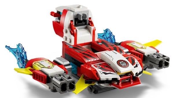 Lego Coopers tigerrobot og Zeros hotrod 71497