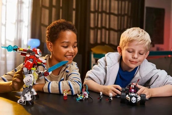 Lego Coopers tigerrobot og Zeros hotrod 71497